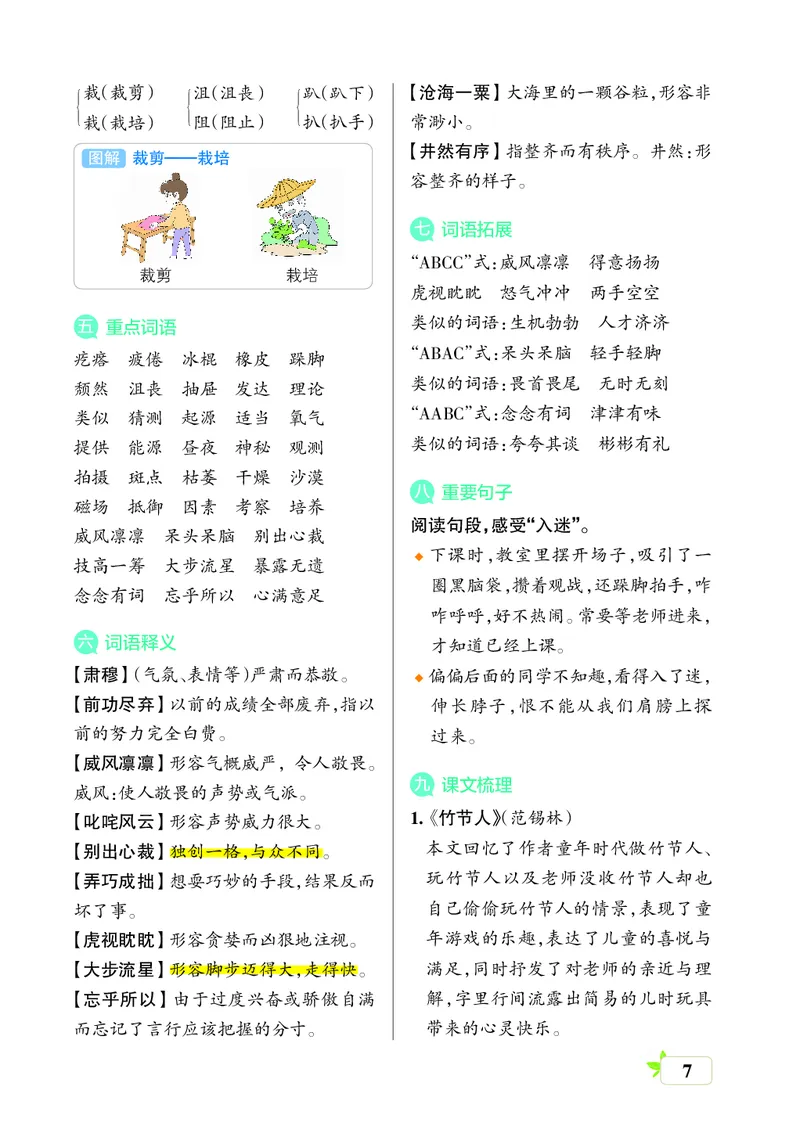 （六上)核心考点梳理_6年级小红书最新热门资料(1)