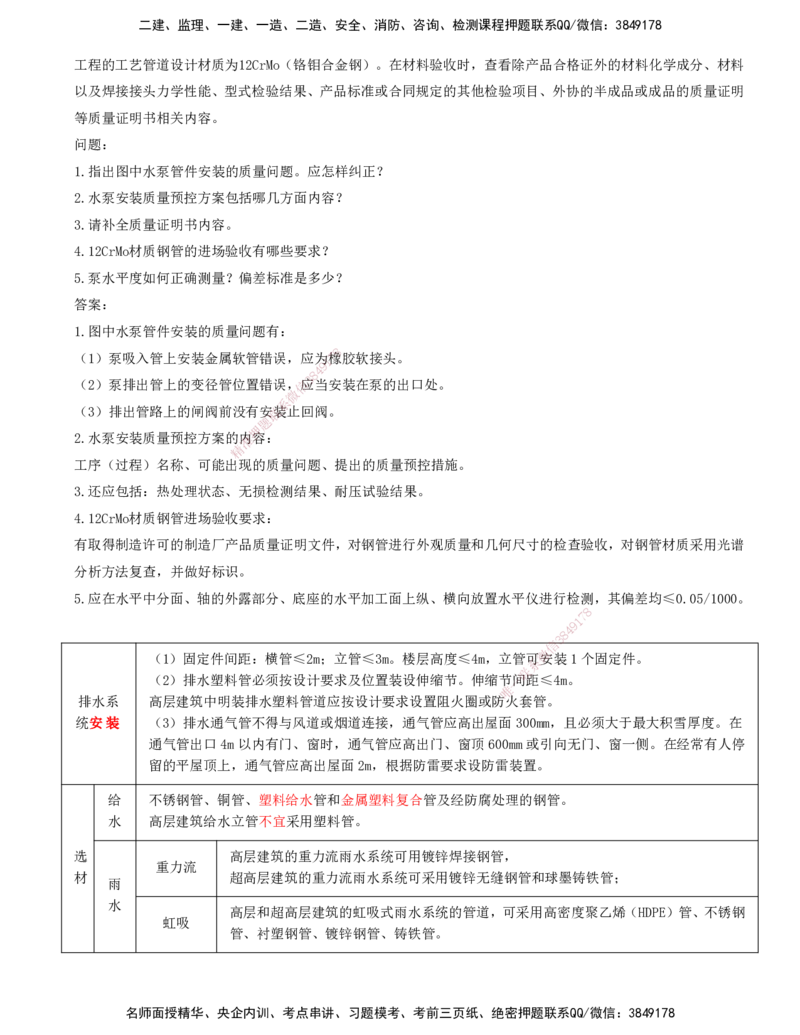 打印版-（6.4直播）达为-一级建造师-机电-案例专题突破-1_2026年一级建造师_2026年一建机电_2025年一建机电SVIP_04-冲刺串讲✿考点强化✿小灶集训_13-机电《案例突破班》达为CSW