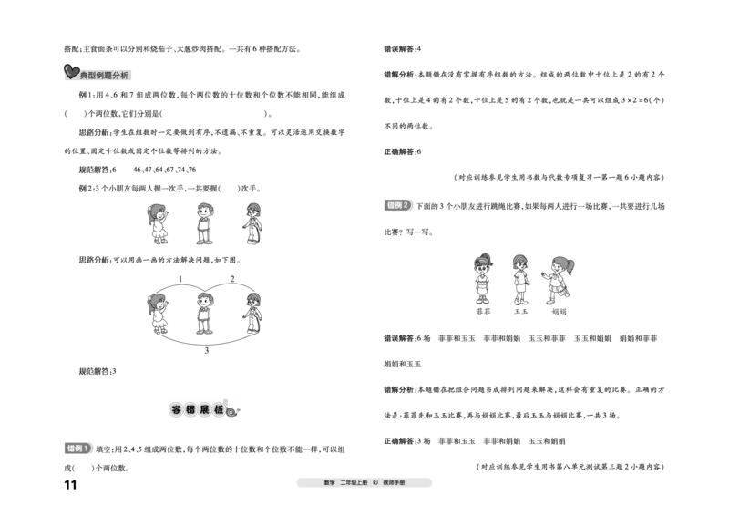 《全品考前梳理》数学2年级上册（RJ）_二年级上下册资料_小学二年级学习资料-25年更新版_2-03、小学二年级数学上册_2-3-2、练习题、作业、试题、试卷_人教版_电子册类