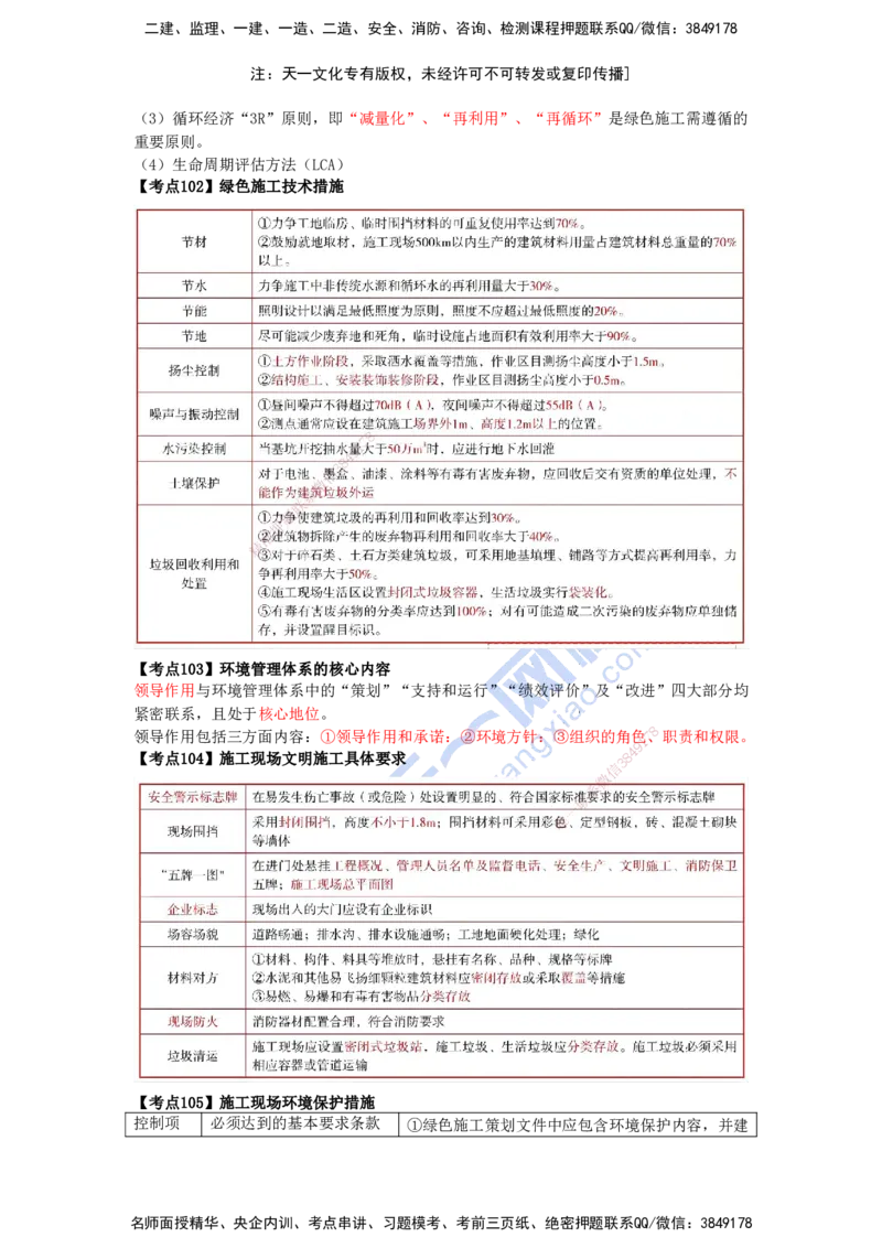 KL-管理-速记100点_2026年一级建造师_2026年一建管理_2025年一建管理SVIP_05-考前密训✿央企特训✿机构普押_34-管理《考前背多分+速记100点》KL