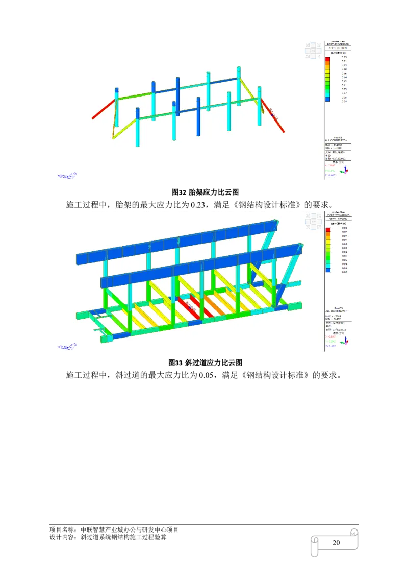 8.3中联智慧产业城办公与研发中心项目斜过道施工过程验算_2021-2023年优秀施组方案_施工方案_中联智慧产业城项目大跨度钢桁架高空拼装专项方案_1.施工方案