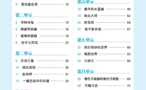 《53预习单》23语文3年级下册（RJ）_三年级上下册资料_小学三年级学习资料-25年更新版_3-02、小学三年级语文下册_3-2-2、练习题、作业、试题、试卷_电子册类