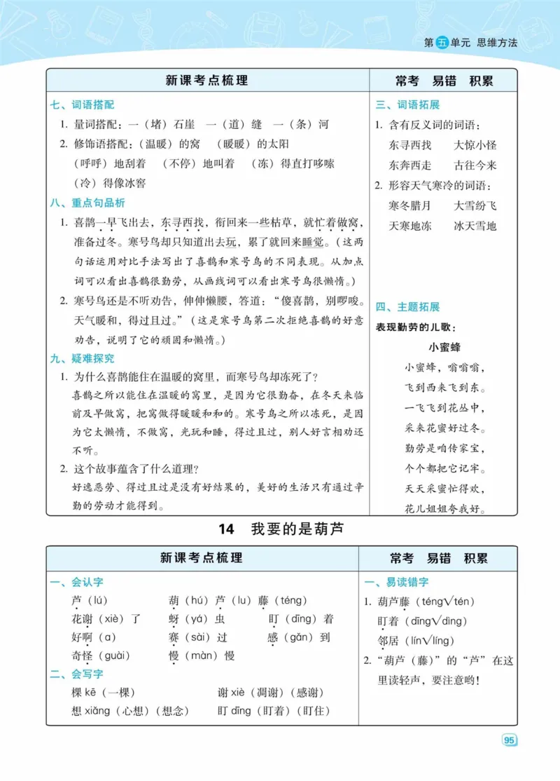 《典中点名师划重点》语文2年级上册（RJ）_二年级上下册资料_小学二年级学习资料-25年更新版_2-01、小学二年级语文上册_2-1-2、练习题、作业、试题、试卷_电子册类