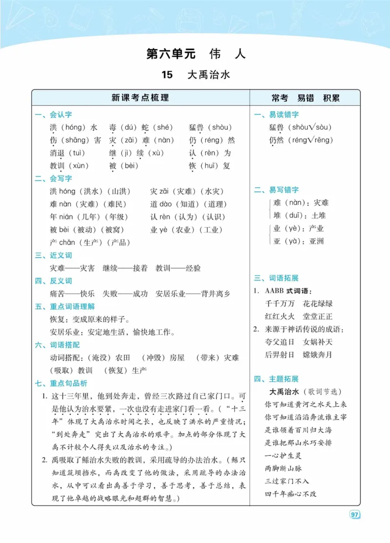 《典中点名师划重点》语文2年级上册（RJ）_二年级上下册资料_小学二年级学习资料-25年更新版_2-01、小学二年级语文上册_2-1-2、练习题、作业、试题、试卷_电子册类