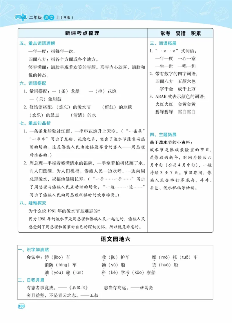 《典中点名师划重点》语文2年级上册（RJ）_二年级上下册资料_小学二年级学习资料-25年更新版_2-01、小学二年级语文上册_2-1-2、练习题、作业、试题、试卷_电子册类