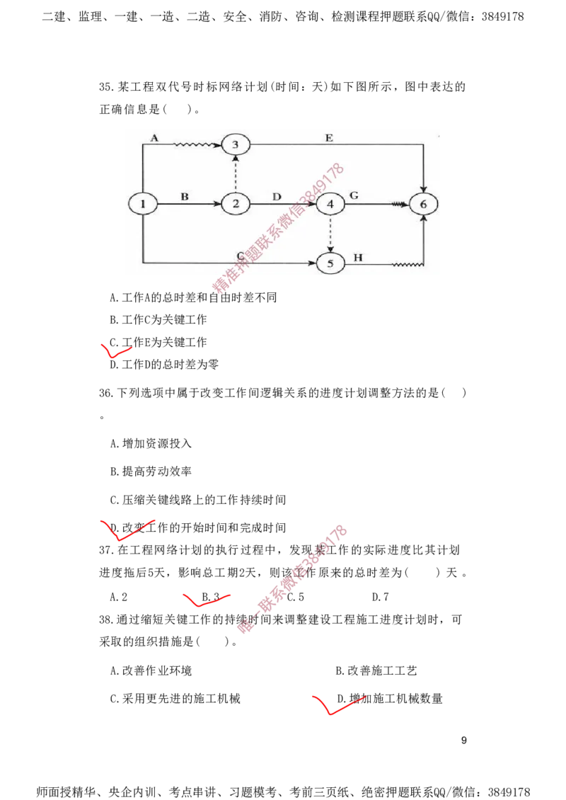 一建管理-夺命20分（涵盖20%元T）-标答案版_2026年一级建造师_2026年一建管理_2025年一建管理SVIP_05-考前密训✿央企特训✿机构普押_68-管理《夺命20分》SMR