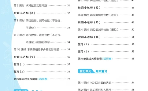 《典中点》数学课时-24春数学1年级下册（SJ）_一年级上下册资料_小学一年级学习资料-25年更新版_1-04、小学一年级数学下册_1-4-2、练习题、作业、试题、试卷_苏教版_电子册类