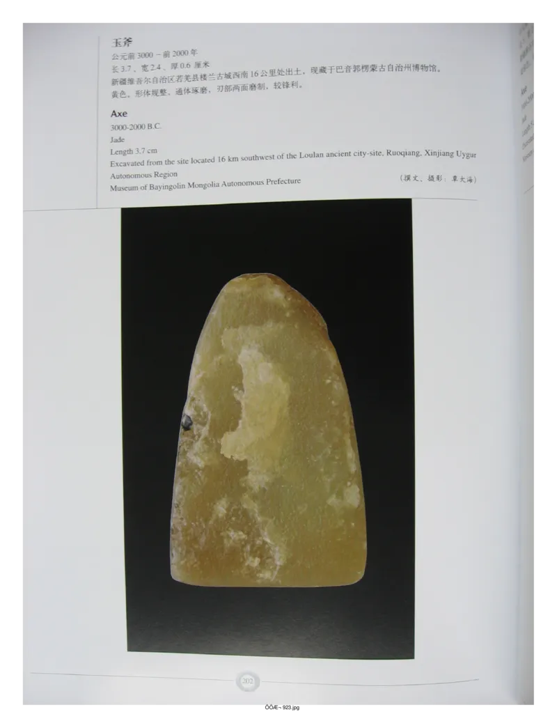 中国出土玉器全集(15)甘肃青海宁夏新疆_部分3_X018-玉石珠宝鉴定教程最新合集_5、玉石鉴定专题全套课程_玉石电子书_中国出土玉石全集