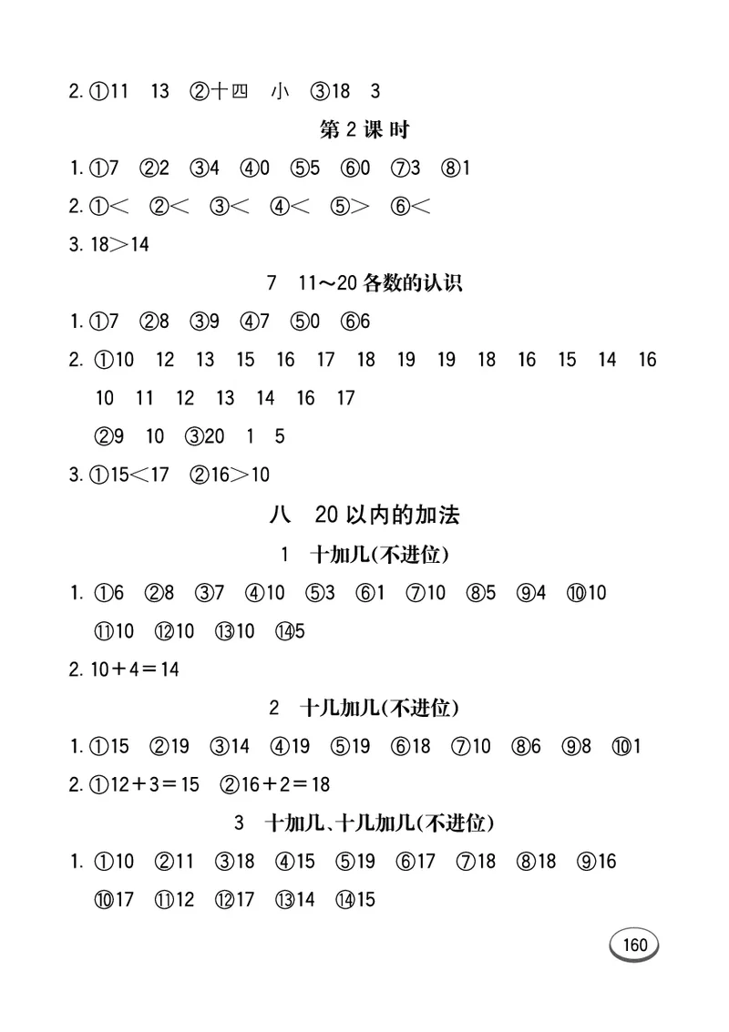 《七彩口算题卡》数学1年级上册（JJ）_一年级上下册资料_小学一年级学习资料-25年更新版_1-03、小学一年级数学上册_冀教版_10、电子书籍