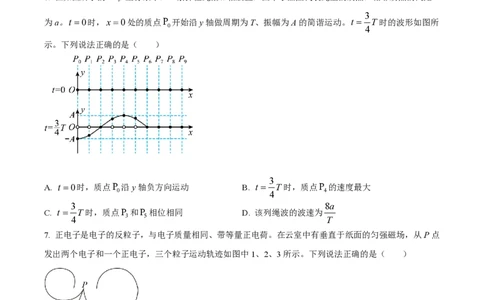 2022年高考物理试卷（北京）（空白卷）_物理历年高考真题_新&middot;PDF版2008-2025&middot;高考物理真题_物理（按省份分类）2008-2025_2008-2025&middot;（北京）物理高考真题