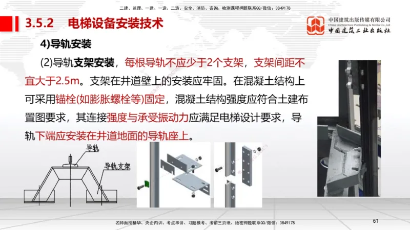 B12节：3.5电梯工程安装技术（05.08）_2026年一级建造师_2026年一建机电_2025年一建机电SVIP_02-基础精讲✿高端面授✿深度强化_05-机电《两轮基础直播》闫娜JGS_讲义