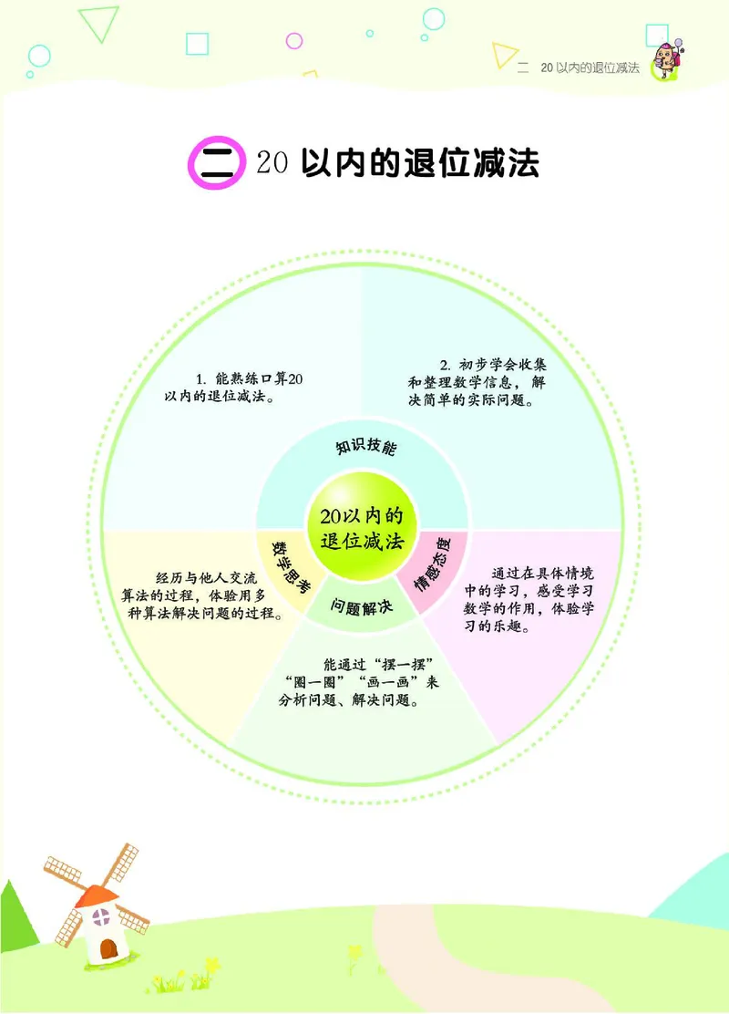 《七彩课堂》数学1年级下册（RJ）_一年级上下册资料_小学一年级学习资料-25年更新版_1-04、小学一年级数学下册_1-4-2、练习题、作业、试题、试卷_人教版_电子册