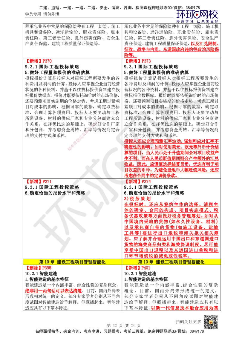 HQ-管理-25年一建新旧教材对比_2026年一级建造师_2026年一建管理_2025年一建管理SVIP_01-精华文档✿电子教材✿历年真题_11-管理《新旧教材对比》HQ