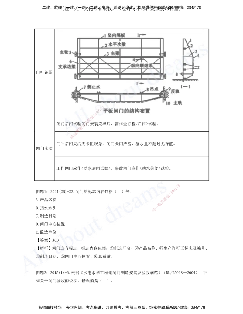 2025-07-习题带练（七）_2026年一级建造师_2026年一建水利_2025年一建水利SVIP_03-习题精析✿实战特训✿模考通关_06-水利《习题解析班》李想XSW_讲义