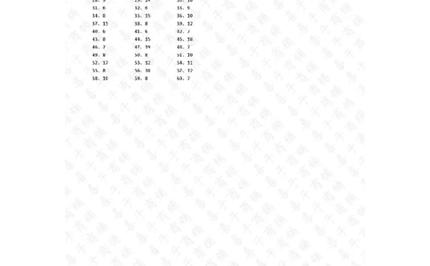 80以内&divide;1位第21~40篇答案_小学数学口算竖式脱式计算应用题一二三四五六年级上下册电_小学数学口算题库电子版（1-6）_小学数学口算三年级_口算题适合3年级
