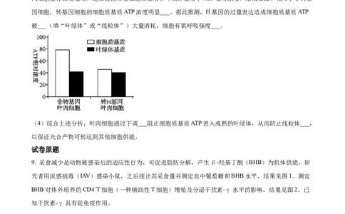 2023年高考生物试卷（河北）（答案卷）_生物历年高考真题_新&middot;Word版2008-2025&middot;高考生物真题_生物（按试卷类型分类）2008-2025_自主命题卷&middot;生物（2008-2025）_河北自主命题&middot;生物（2021-2025）