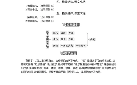 1热爱中国精华版教案_一年级语文下册（统编版）_核心素养教案