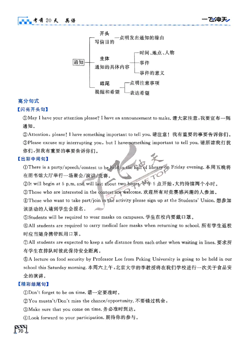 2025《一飞冲天&bull;高考抢分卷》英语考前20天_2025高中教辅（后续还会更新新习题试卷）_《一飞冲天高考抢分卷》2025版