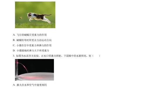 2024年高考物理试卷（浙江）（6月）（空白卷）_物理历年高考真题_新&middot;Word版2008-2025&middot;高考物理真题_物理（按年份分类）2008-2025_2024&middot;高考物理真题