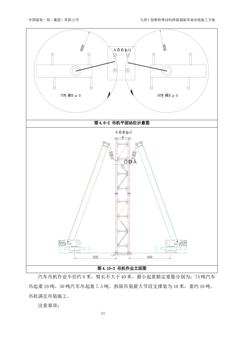 大跨V型墩特殊结构桥梁箱梁吊装安装施工方案_2021-2023年优秀施组方案_施工方案_绛溪四线项目大跨V型墩特殊结构桥梁箱梁吊装安装施工方案_01施工方案