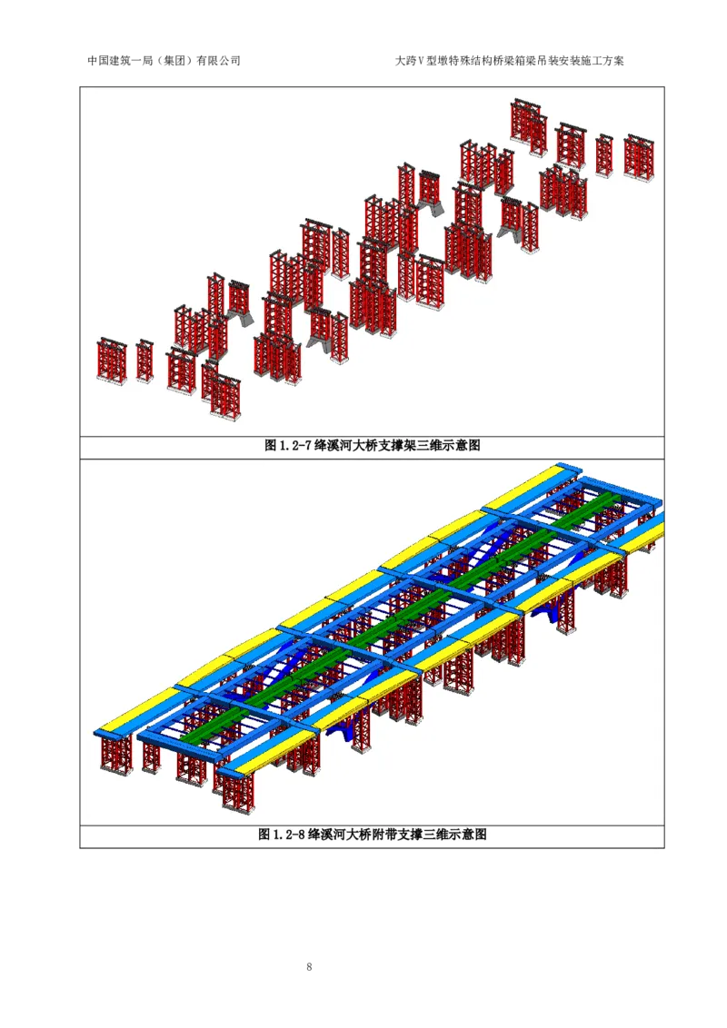 大跨V型墩特殊结构桥梁箱梁吊装安装施工方案_2021-2023年优秀施组方案_施工方案_绛溪四线项目大跨V型墩特殊结构桥梁箱梁吊装安装施工方案_01施工方案