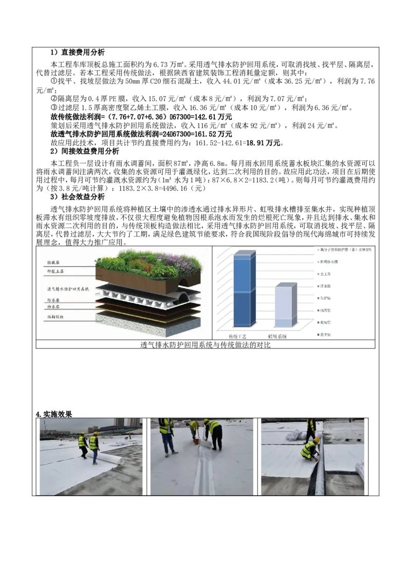 附件二：2022年度施工组织设计、施工方案编制技能竞赛申报表(1)_2021-2023年优秀施组方案_施工方案_方案26-透气排水防护回用系统施工方案_4.附件