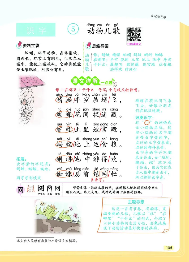 《教材一点通》语文1年级下册（RJ）_一年级上下册资料_小学一年级学习资料-25年更新版_1-02、小学一年级语文下册_3-6-2-2、练习题、作业、专项、试卷_部编（人教）版_电子册类