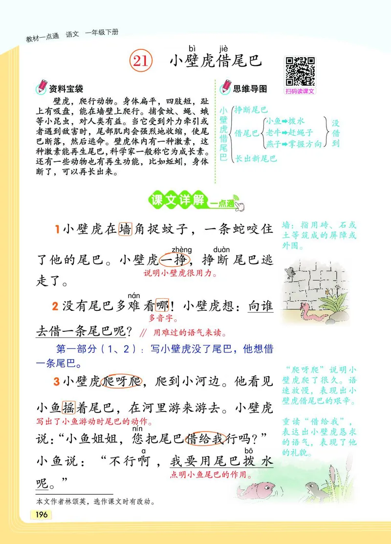 《教材一点通》语文1年级下册（RJ）_一年级上下册资料_小学一年级学习资料-25年更新版_1-02、小学一年级语文下册_3-6-2-2、练习题、作业、专项、试卷_部编（人教）版_电子册类