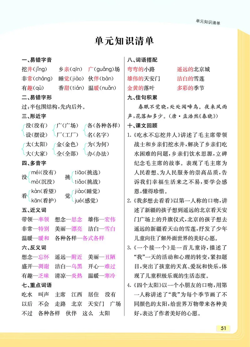 《教材一点通》语文1年级下册（RJ）_一年级上下册资料_小学一年级学习资料-25年更新版_1-02、小学一年级语文下册_3-6-2-2、练习题、作业、专项、试卷_部编（人教）版_电子册类