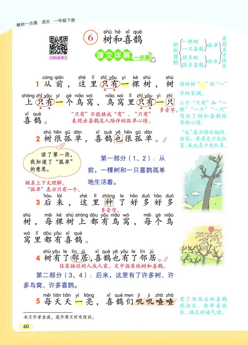 《教材一点通》语文1年级下册（RJ）_一年级上下册资料_小学一年级学习资料-25年更新版_1-02、小学一年级语文下册_3-6-2-2、练习题、作业、专项、试卷_部编（人教）版_电子册类
