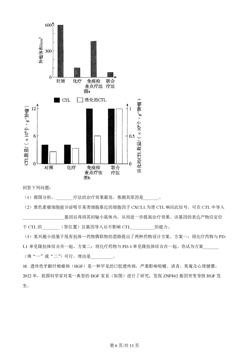 2024年高考生物试卷（广东）（空白卷）_生物历年高考真题_新&middot;PDF版2008-2025&middot;高考生物真题_生物（按年份分类）2008-2025_2024&middot;高考生物真题