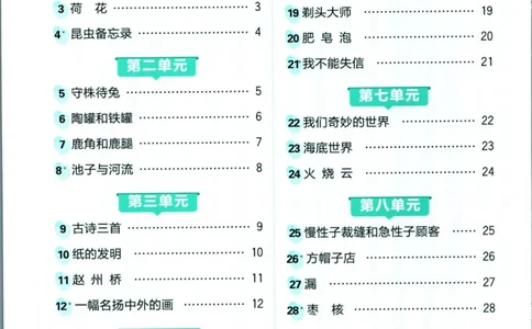 《小学必刷卷》课后辅导日日清-24春语文3年级下册（RJ）_三年级上下册资料_小学三年级学习资料-25年更新版_3-02、小学三年级语文下册_3-2-2、练习题、作业、试题、试卷_电子册类