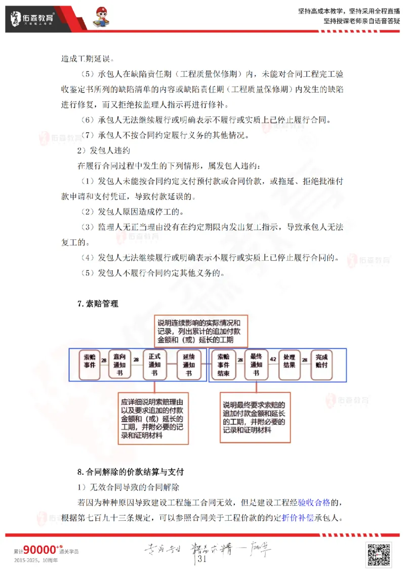 2025.6.7佑森教育赵建玲授课一建水利实务《第10章工程招标投标与合同管理》专用讲义，版权所有，侵权必究_2026年一级建造师_2026年一建水利_2025年一建水利SVIP