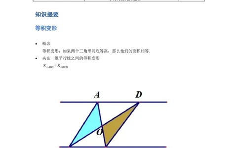《几何》-直线型-等积变形-5星题（含解析）全国通用版_小学数学母题大全一二三四五六年级上下册一题多解题母题解_《直线型几何》（含详解）