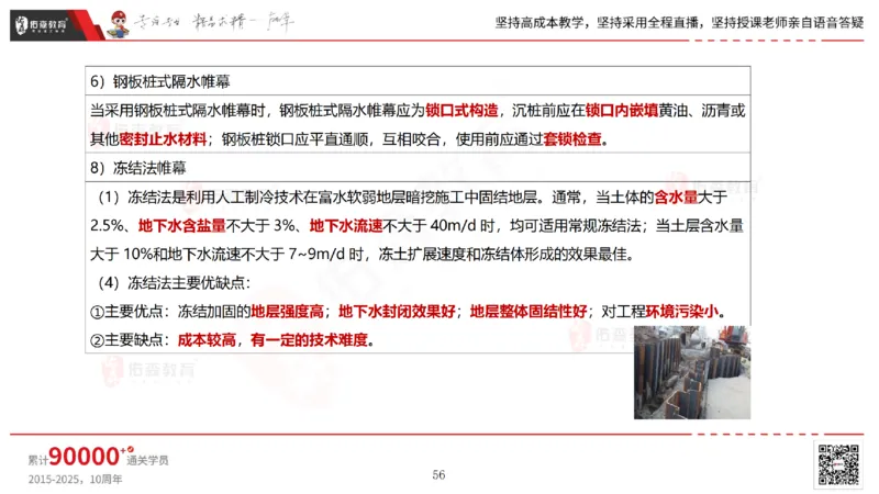 2025.4.19佑森教育林子婷授课一建市政实务《第三章》专用讲义，版权所有，侵权必究_2026年一级建造师_2026年一建市政_2025年一建市政SVIP_02-基础精讲✿高端面授✿深度强化