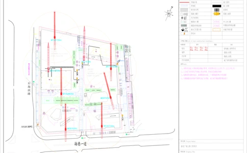附件3-各阶段施工现场平面布置图_2021-2023年优秀施组方案_施工组织设计_施组20-泰伦广场施工组织设计_1、施工组织总设计-泰伦广场主体工程