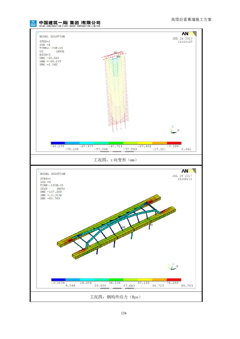幕墙施工方案1_2021-2023年优秀施组方案_施工方案_三利大厦高塔拉索幕墙施工方案