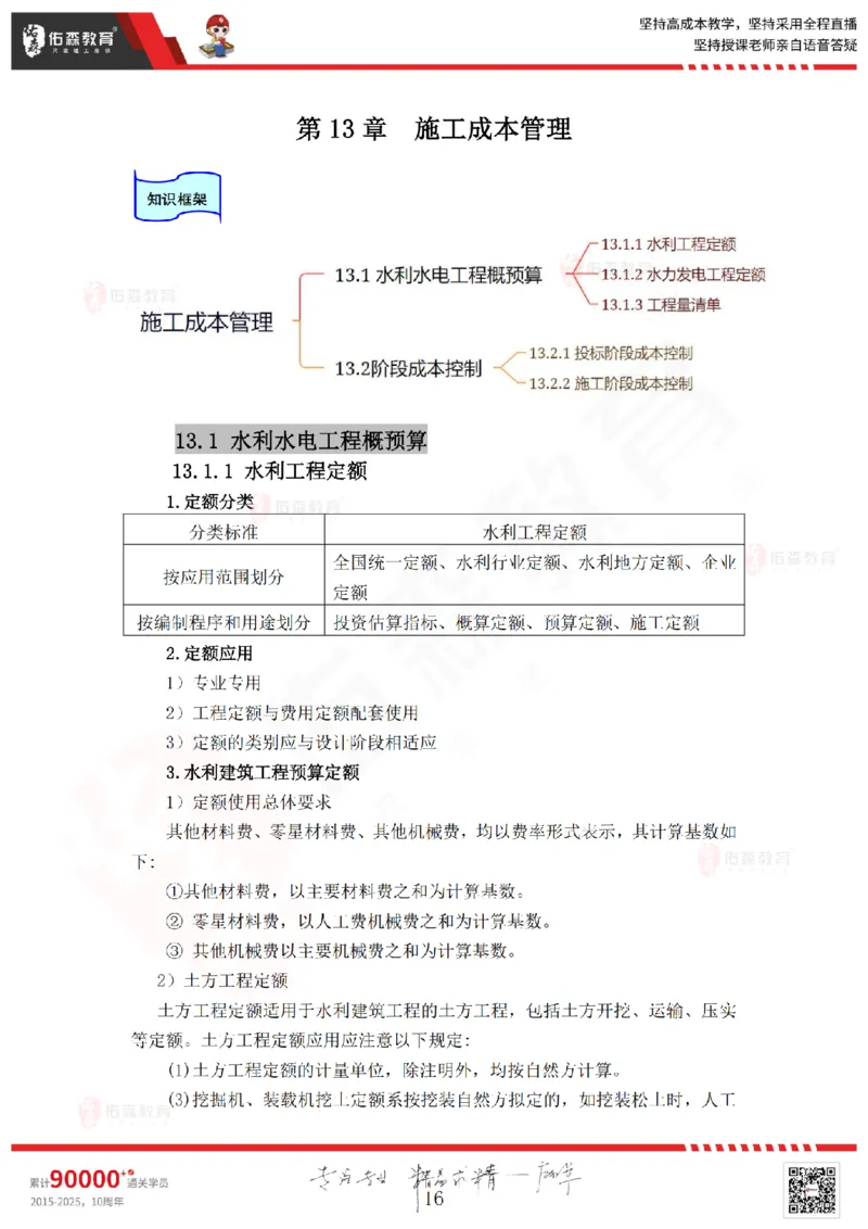 2025.6.28佑森教育赵建玲授课一建水利实务《第12、13、14、15章》专用讲义，版权所有，侵权必究_2026年一级建造师_2026年一建水利_2025年一建水利SVIP_02-基础精讲✿高端面授✿深度强化
