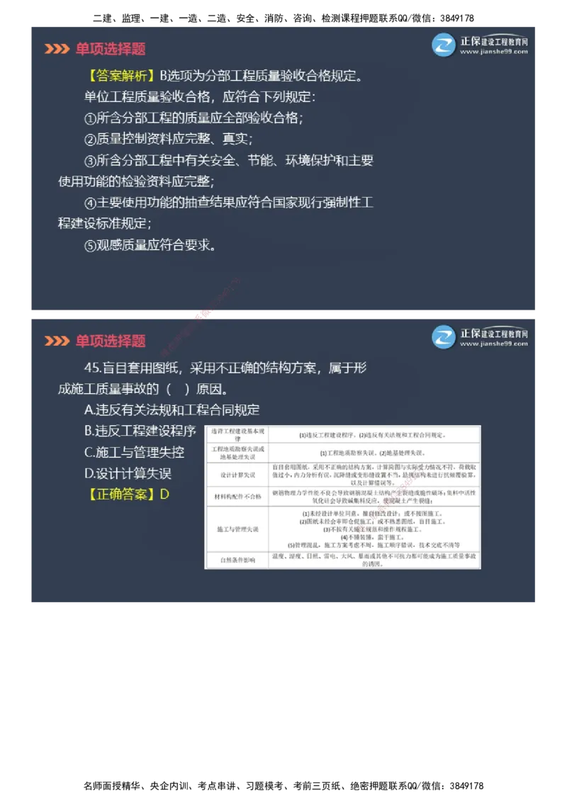 课件_2026年一级建造师_2026年一建管理_2025年一建管理SVIP_03-习题精析✿实战特训✿模考通关_48-管理《模考密钥班》代楠JG_2025年一级建造师《项目管理》模考密钥直播-2