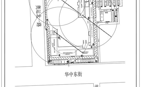 附图6：地上结构施工阶段临电平面布置图_2021-2023年优秀施组方案_施工组织设计_国家传播中心施工组织设计_01施工组织设计
