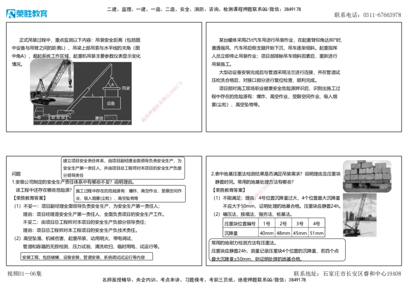 视频01&mdash;06集2025一建机电预测A卷讲义（可打印版）_2026年一级建造师_2026年一建机电_2025年一建机电SVIP_05-考前密训✿央企特训✿机构普押_17-机电《预测AB卷》闫柯RS_讲义