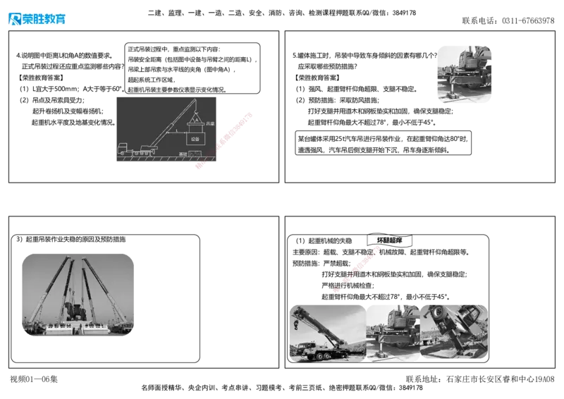 视频01&mdash;06集2025一建机电预测A卷讲义（可打印版）_2026年一级建造师_2026年一建机电_2025年一建机电SVIP_05-考前密训✿央企特训✿机构普押_17-机电《预测AB卷》闫柯RS_讲义