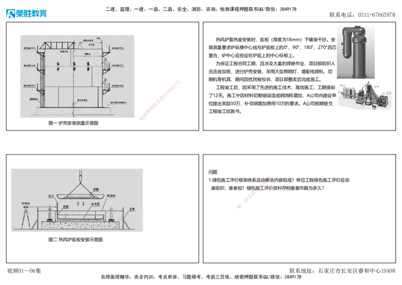 视频01&mdash;06集2025一建机电预测A卷讲义（可打印版）_2026年一级建造师_2026年一建机电_2025年一建机电SVIP_05-考前密训✿央企特训✿机构普押_17-机电《预测AB卷》闫柯RS_讲义
