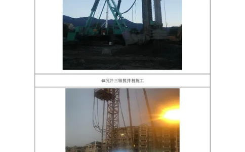 工程主要施工过程照片_2021-2023年优秀施组方案_施工方案_220kv管廊隧道深大沉井施工安全专项方案