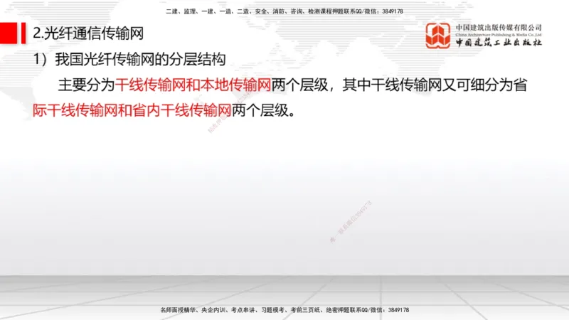 04节1.2光纤传输系统2（12.25）_2026年一级建造师_2026年一建通信_2026年一建通信SVIP_2026一建通信SVIP_02-基础精讲✿高端面授✿深度强化_04-2026年一建通信-建工社-两轮基础直播-杨鹏