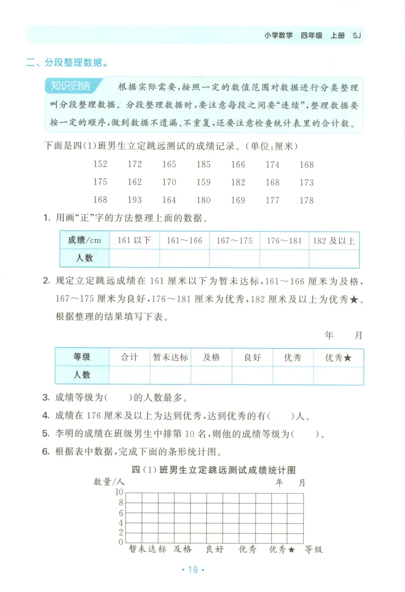 2025秋53单元归类复习数学4上SJ_25秋小学语数英习题试卷_数学_苏教版_53归类复习完整版数学苏教25年上册