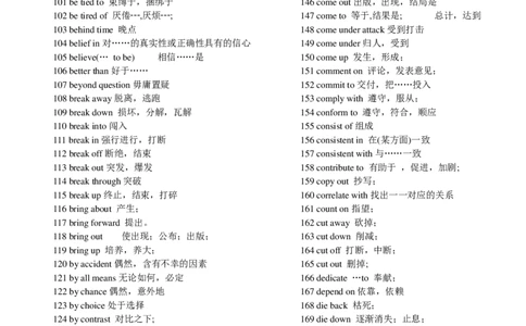 英语70高考完形固定搭配452个_S054高中英语备考必备学习资料包