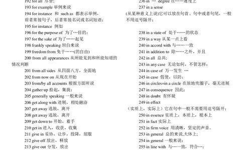 英语70高考完形固定搭配452个_S054高中英语备考必备学习资料包