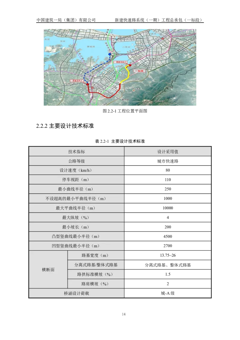 施工组织设计_2021-2023年优秀施组方案_施工组织设计_新建快速路系统（一期）工程总承包（一标段）施工组织设计_01施工组织设计