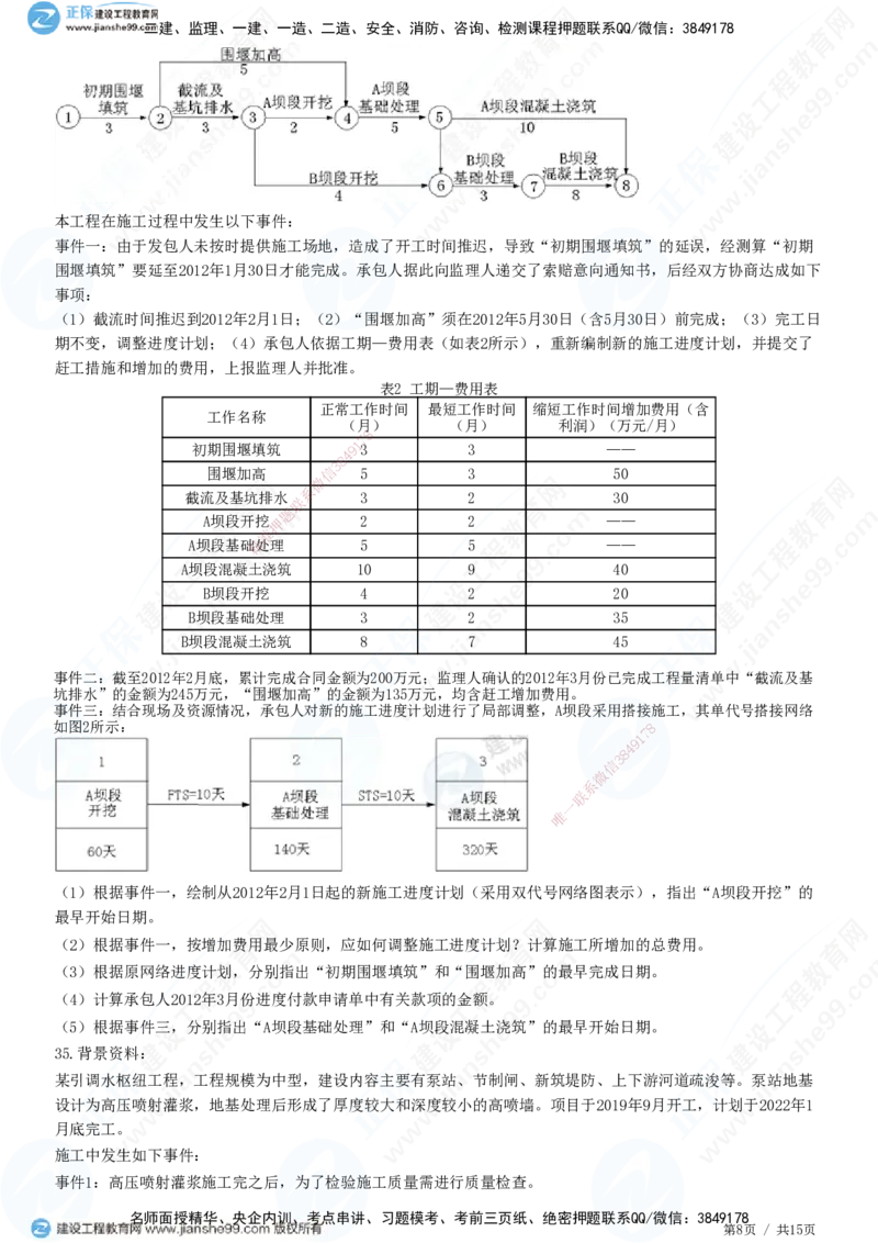 2025一建-水利实务预测全真模拟卷（二）-题目答案分离_2026年一级建造师_2026年一建水利_2025年一建水利SVIP_05-考前密训✿央企特训✿机构普押_21-水利《全真三套卷》JG